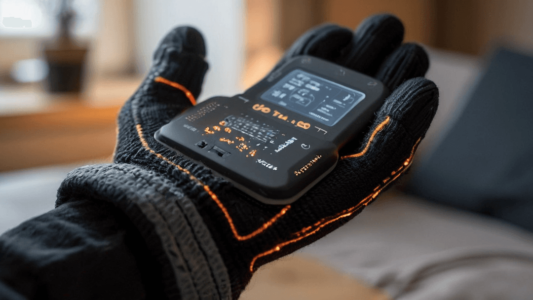 BLE Controlled Heatable Gloves